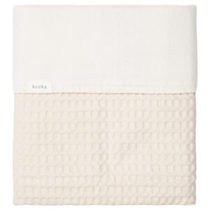 Koeka Wiegdeken Cotton Fleece Wafel Amsterdam natural