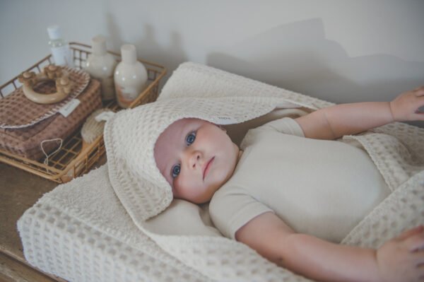 Koeka Omslagdoek Wafel Antwerp natural - Afbeelding 4