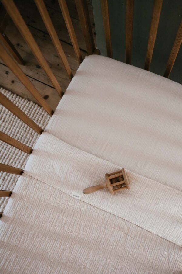 Koeka Wiegdeken Rivoli warm white - Afbeelding 3