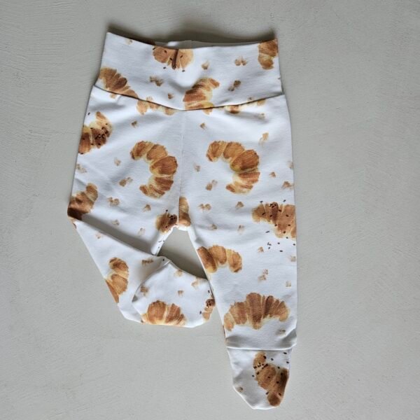 Valeur Couture Broekje met voetjes croissantjes