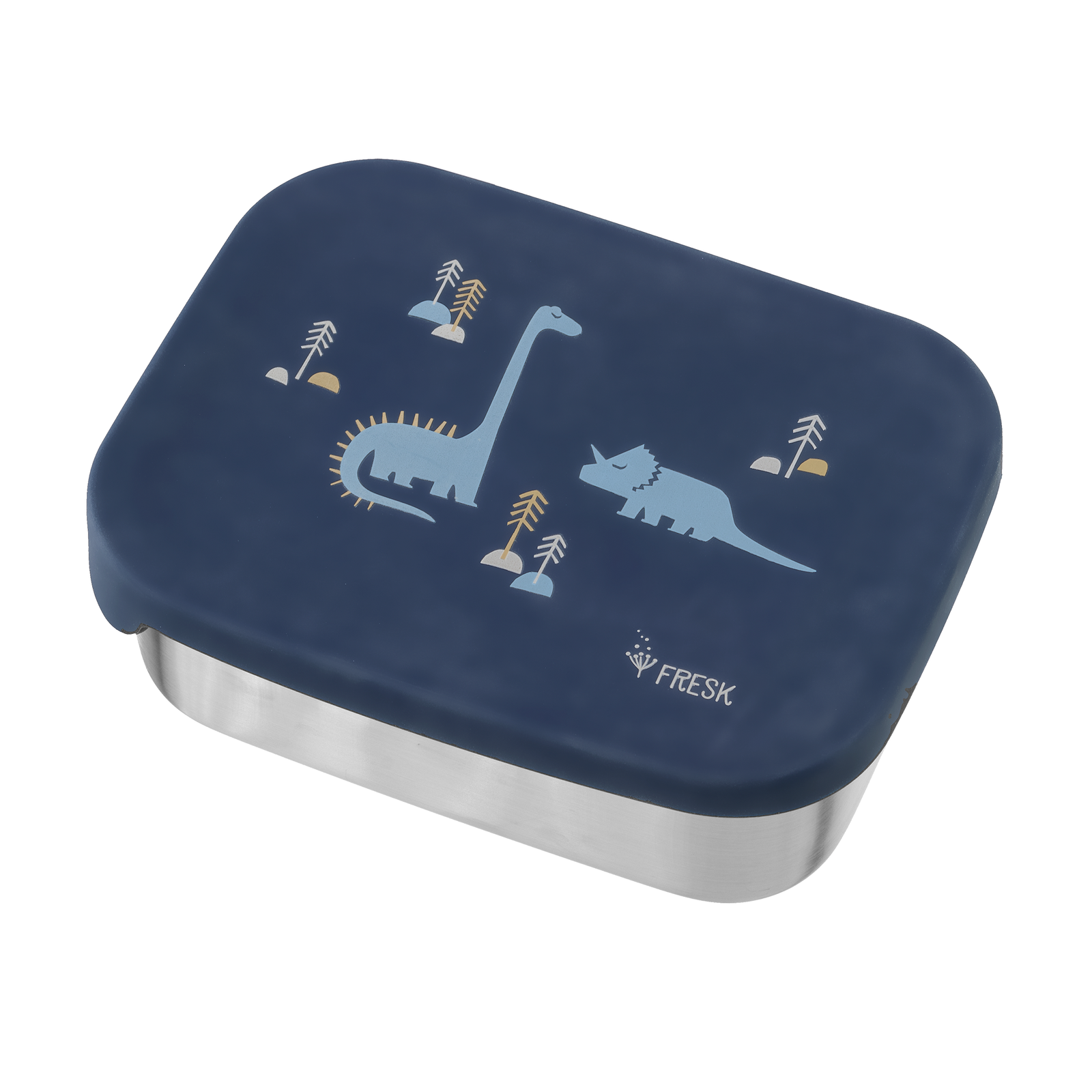 Fresk lunchtrommel RVS Dino