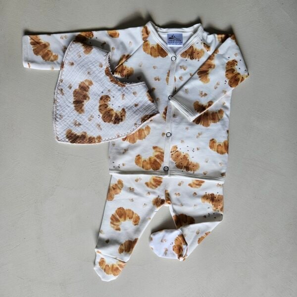 Valeur Couture Slabbetje croissantjes - Afbeelding 4