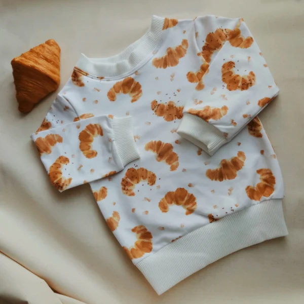 Valeur Couture Sweatshirt croissantjes - Afbeelding 3
