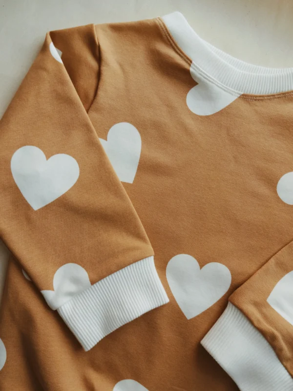 Valeur Couture Sweatshirt hartjes - Afbeelding 2