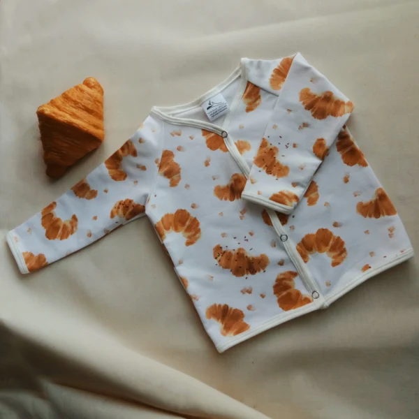 Valeur Couture T-shirt met knopen croissantjes - Afbeelding 7
