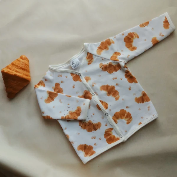 Valeur Couture T-shirt met knopen croissantjes - Afbeelding 5
