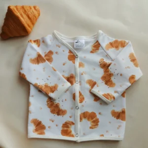 Valeur Couture T-shirt met knopen croissantjes