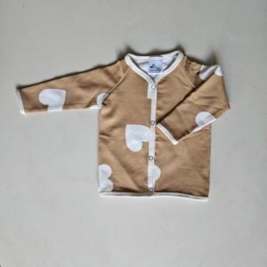 Valeur Couture T-shirt met knopen hartjes