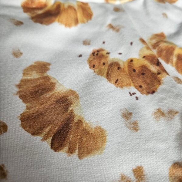 Valeur Couture Broekje met voetjes croissantjes - Afbeelding 3