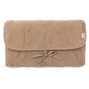 Jollein Verschoningsmat met Opbergvak Miffy Jacquard Teddy Biscuit