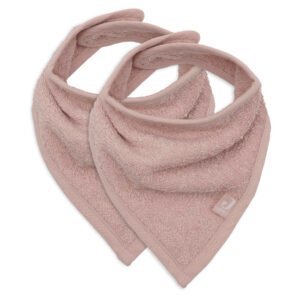 Jollein Slab Bandana Badstof Wild Rose (2 pack)